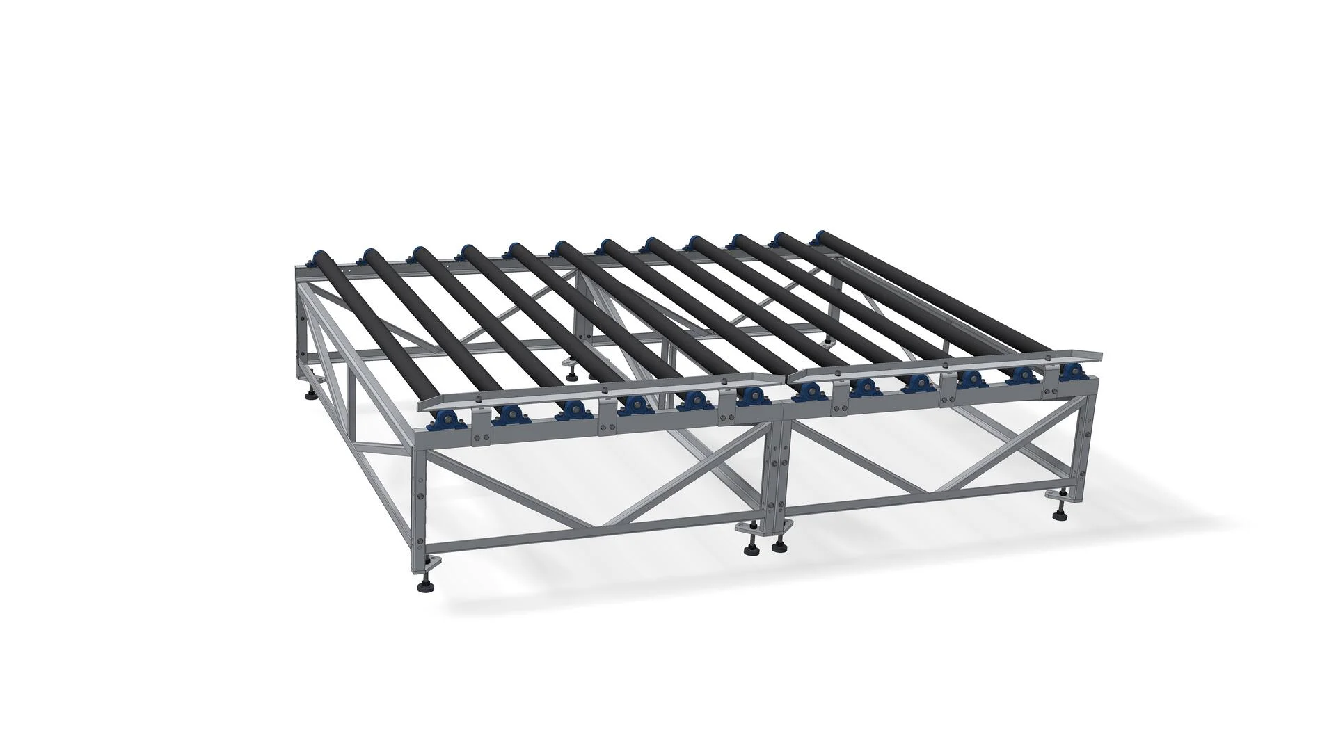 Feeding Module – Heavy-Duty Roller Conveyor RTM 16.27 | RSA cutting ...